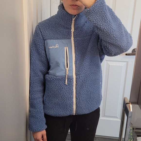Blue Penfield fleece / sherpa jacket - Picture 3 of 6